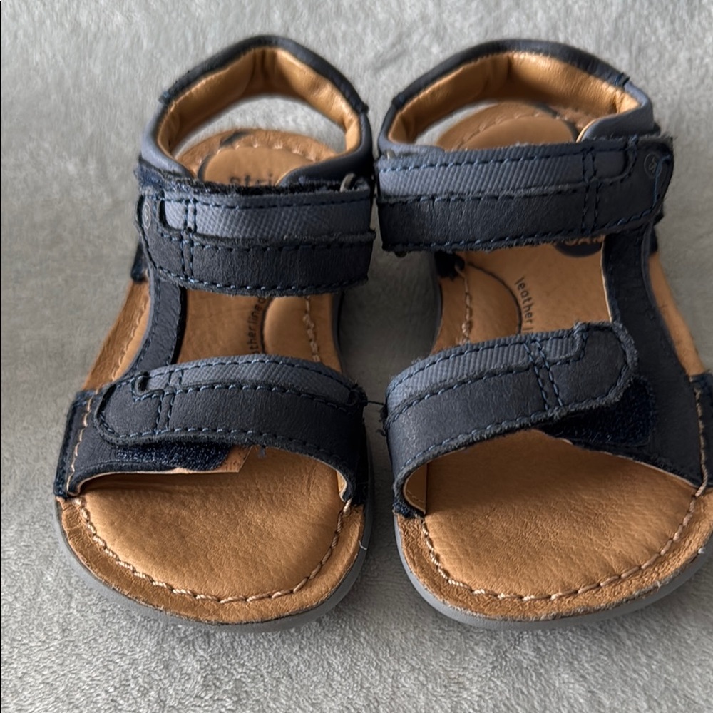 Kids Black Sandals